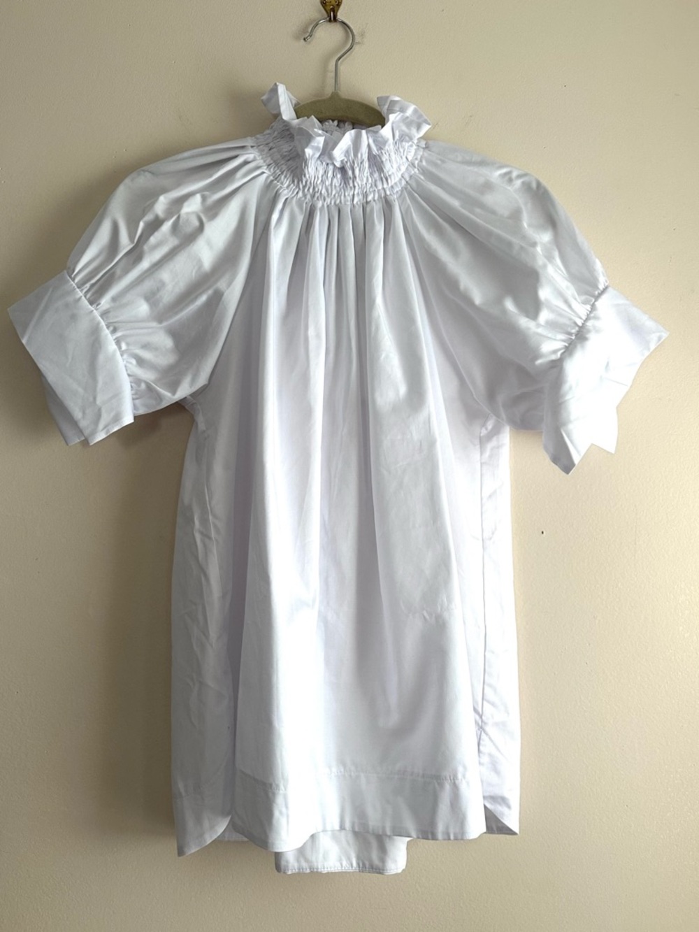 Monica Nera • The Franka Top in White
